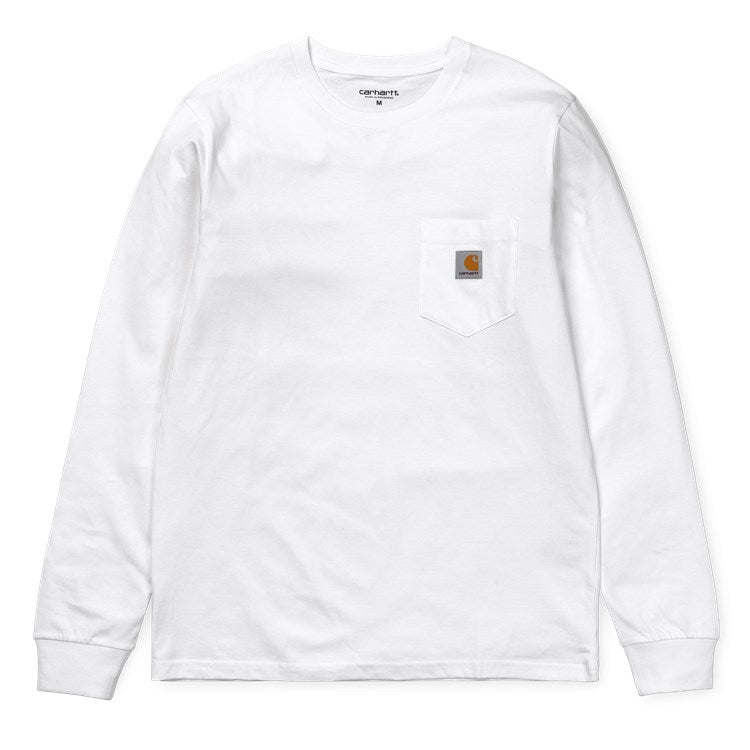 Carhartt L/S Pocket Tee Shirt White