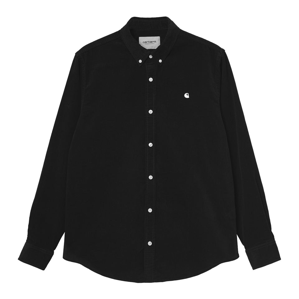 Carhartt L/S Madison Cord Shirt Black/Wax