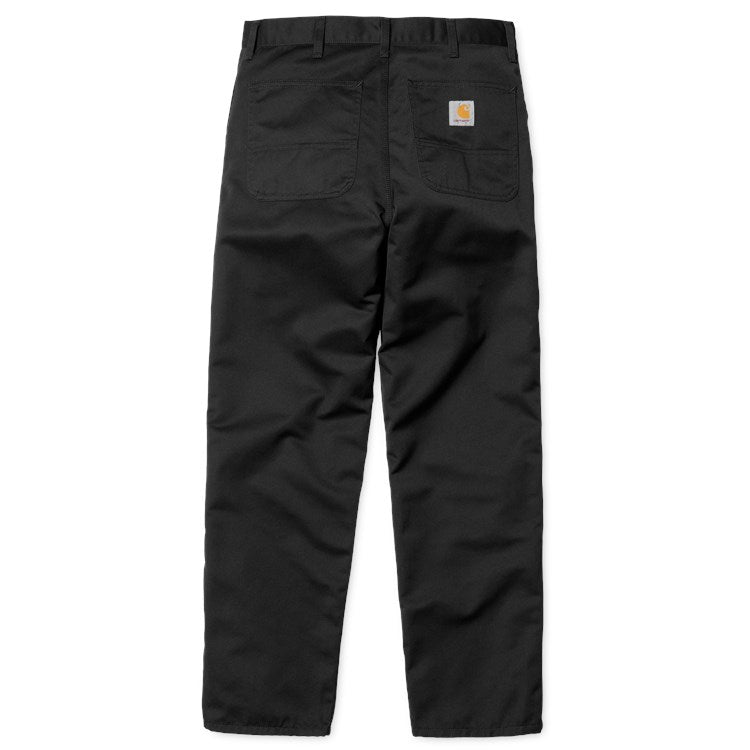 Carhartt Simple Pants - Black Rinsed (8.oz) - Stencil