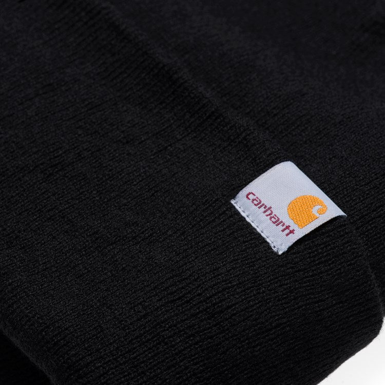 Carhartt Playoff Beanie - Black - Stencil