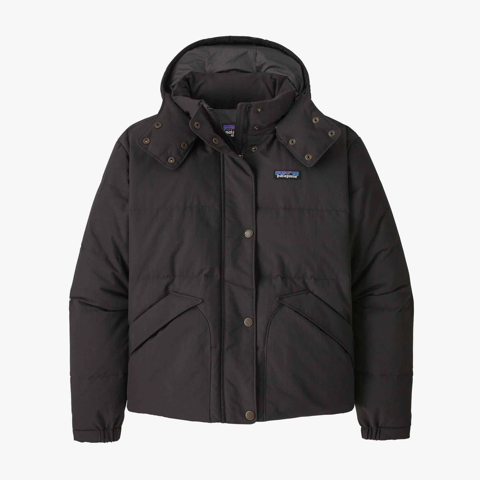 Patagonia Women's Downdrift Jacket Black - Stencil