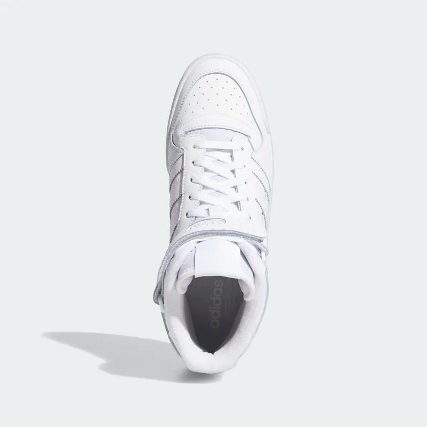 Adidas Forum Mid - Cloud White / Cloud White / Cloud White - Stencil