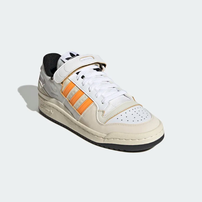 Adidas W Forum Low Off White / Orange Rush / Purple Tint - Stencil