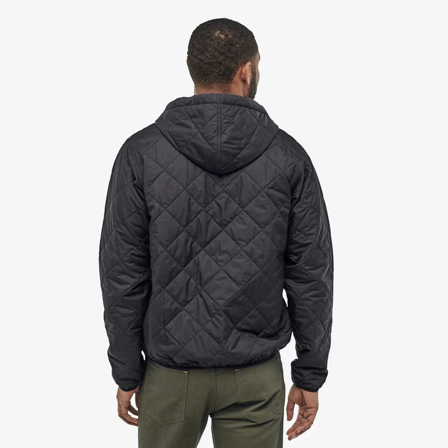 Patagonia Men's Diamond Quilted Bomber Hoody Black