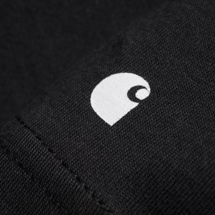 Carhartt S/S Base T-Shirt - Black / White - Stencil