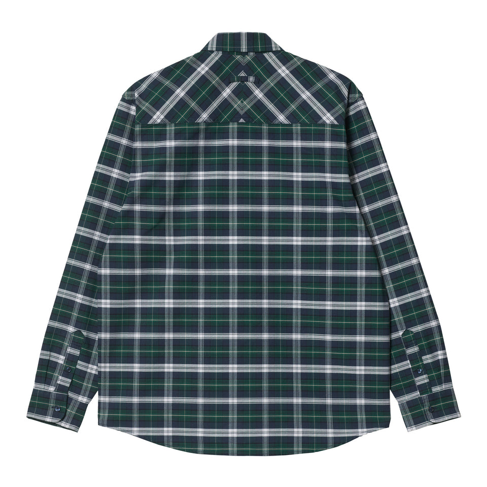 Carhartt Dormer L/S Shirt - Dormer Check / Hedge