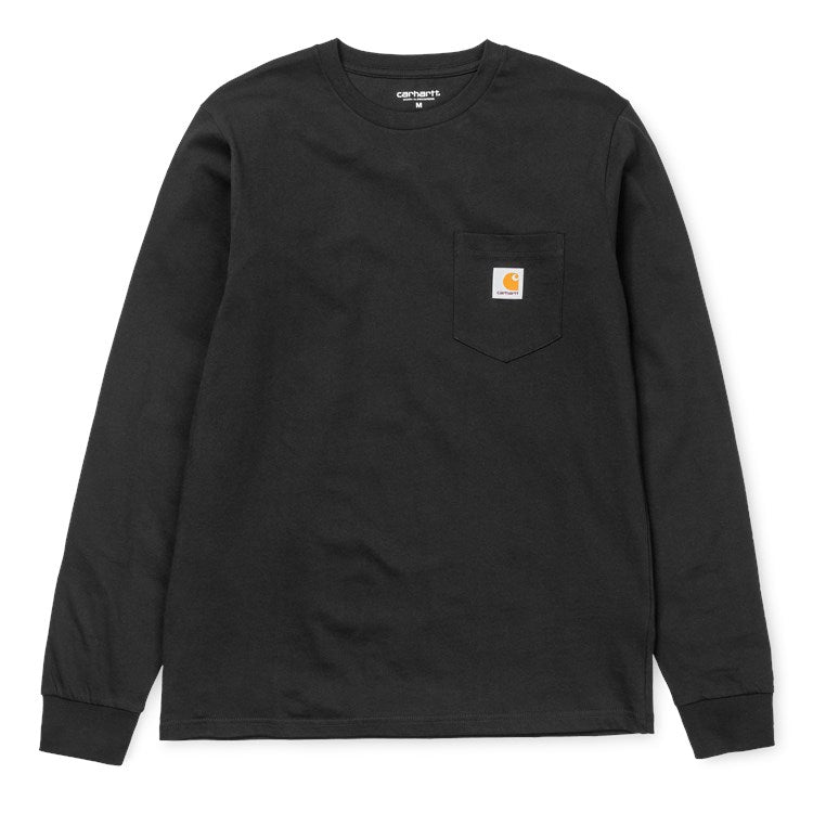 Carhartt L/S Pocket T-Shirt - Black