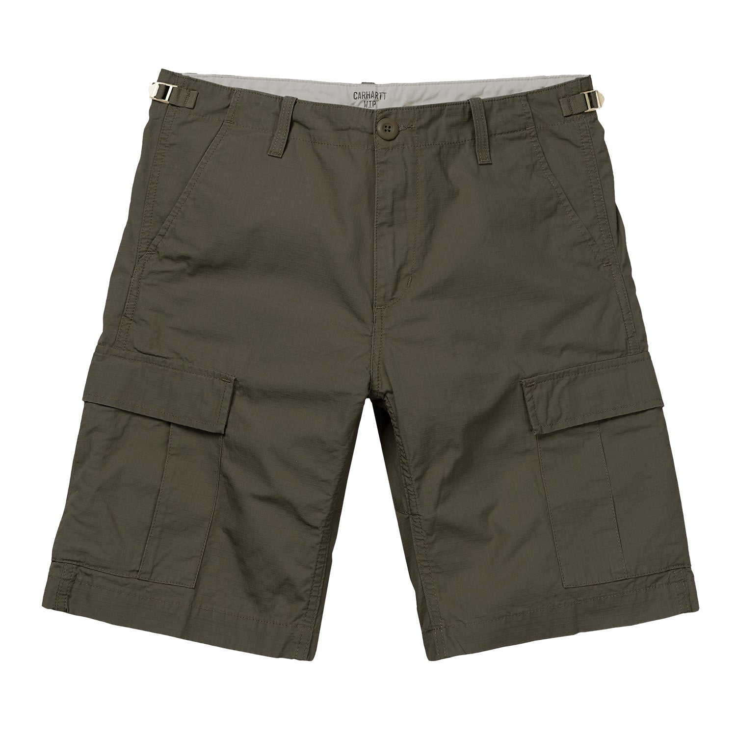 Carhartt Aviation Shorts - Cypress Rinsed - Stencil