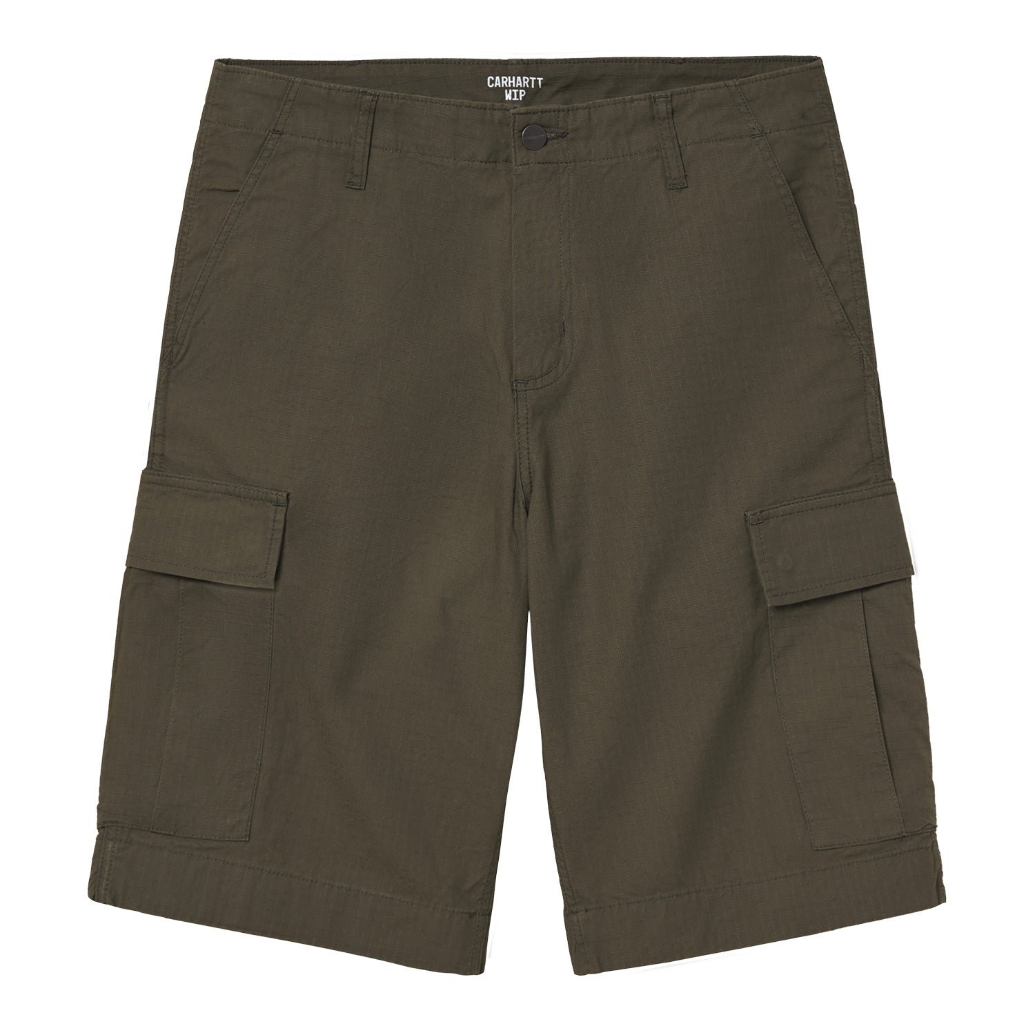 Carhartt Regular Cargo Shorts - Cypress Rinsed - Stencil