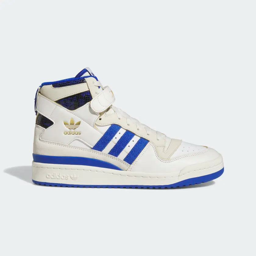 Adidas Forum 84 HI - Cloud White / Royal Blue - Stencil