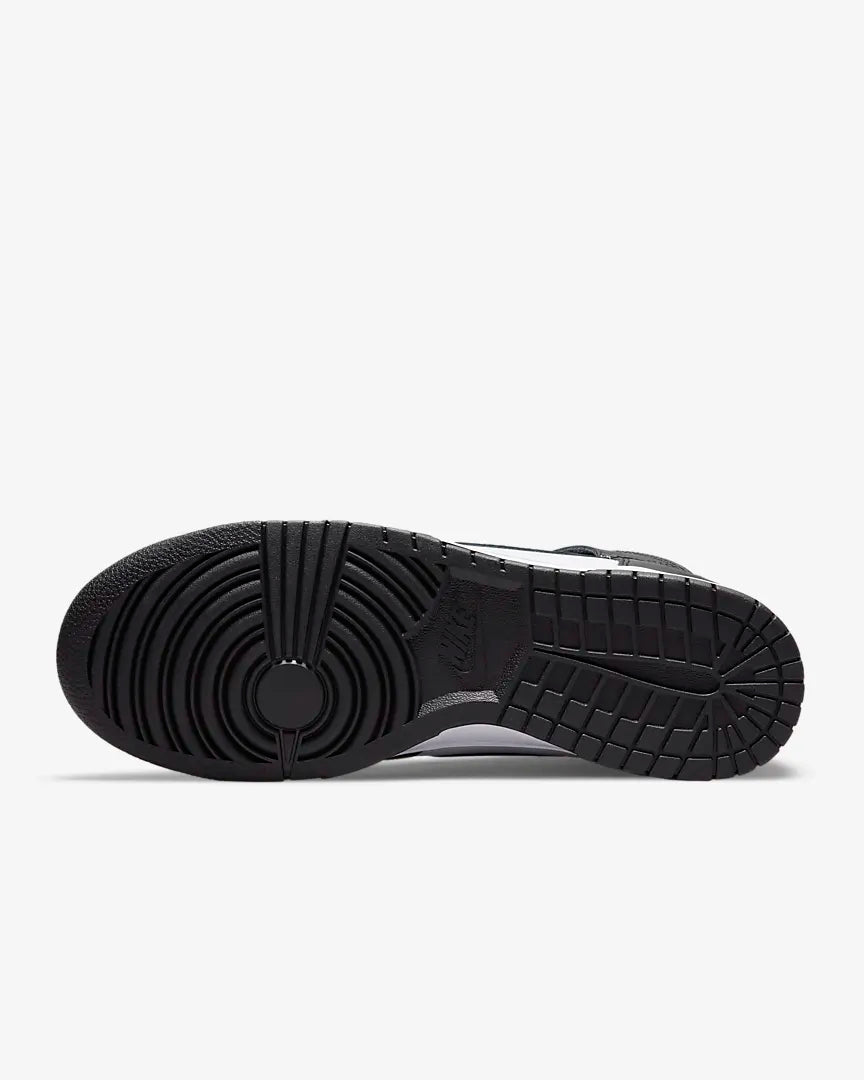 Nike Dunk Hi Retro - Black / White / Total Orange - Stencil