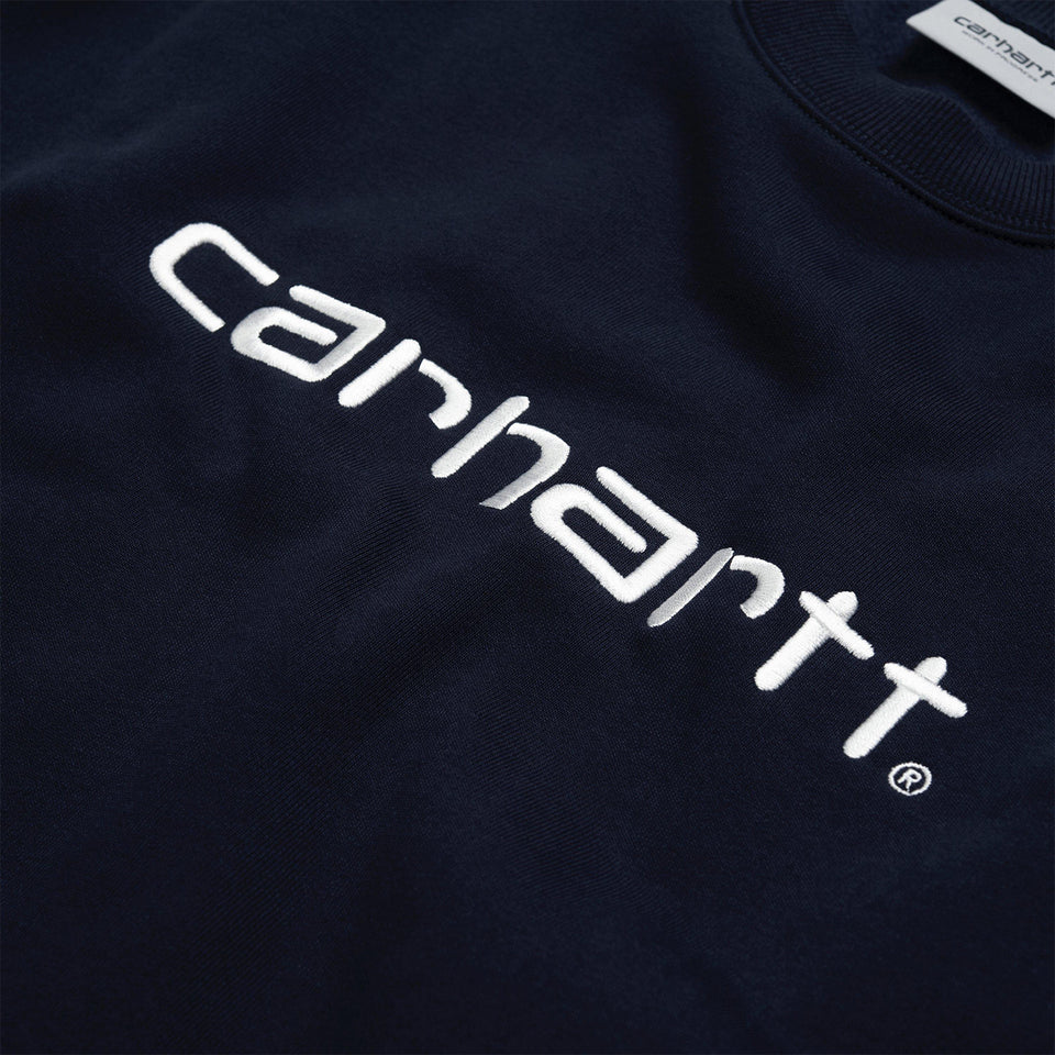 Carhartt Carhartt Sweat Dark Navy / White