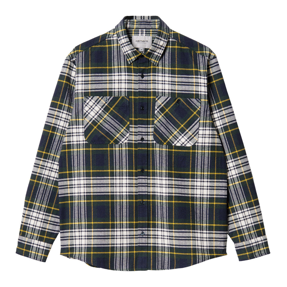 Carhartt L/S Dunbar Shirt Dunbar Check / Grove