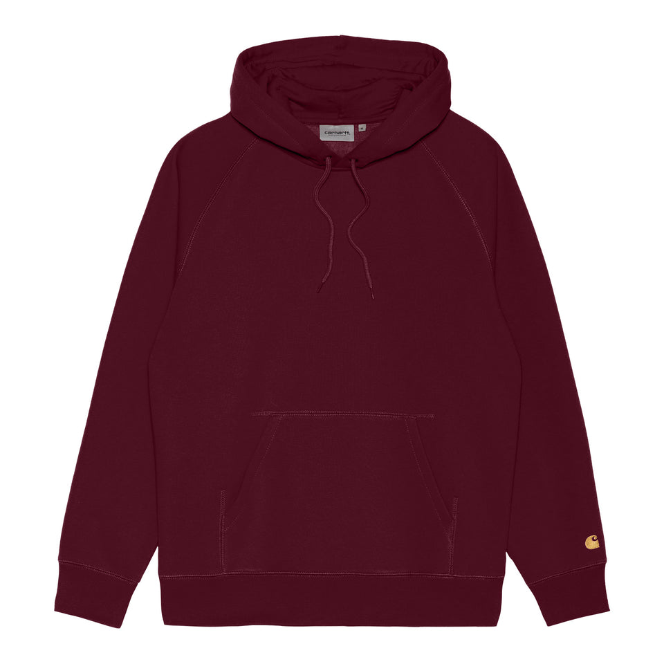Carhartt Hooded Chase Sweatshirt - Jam / Gold