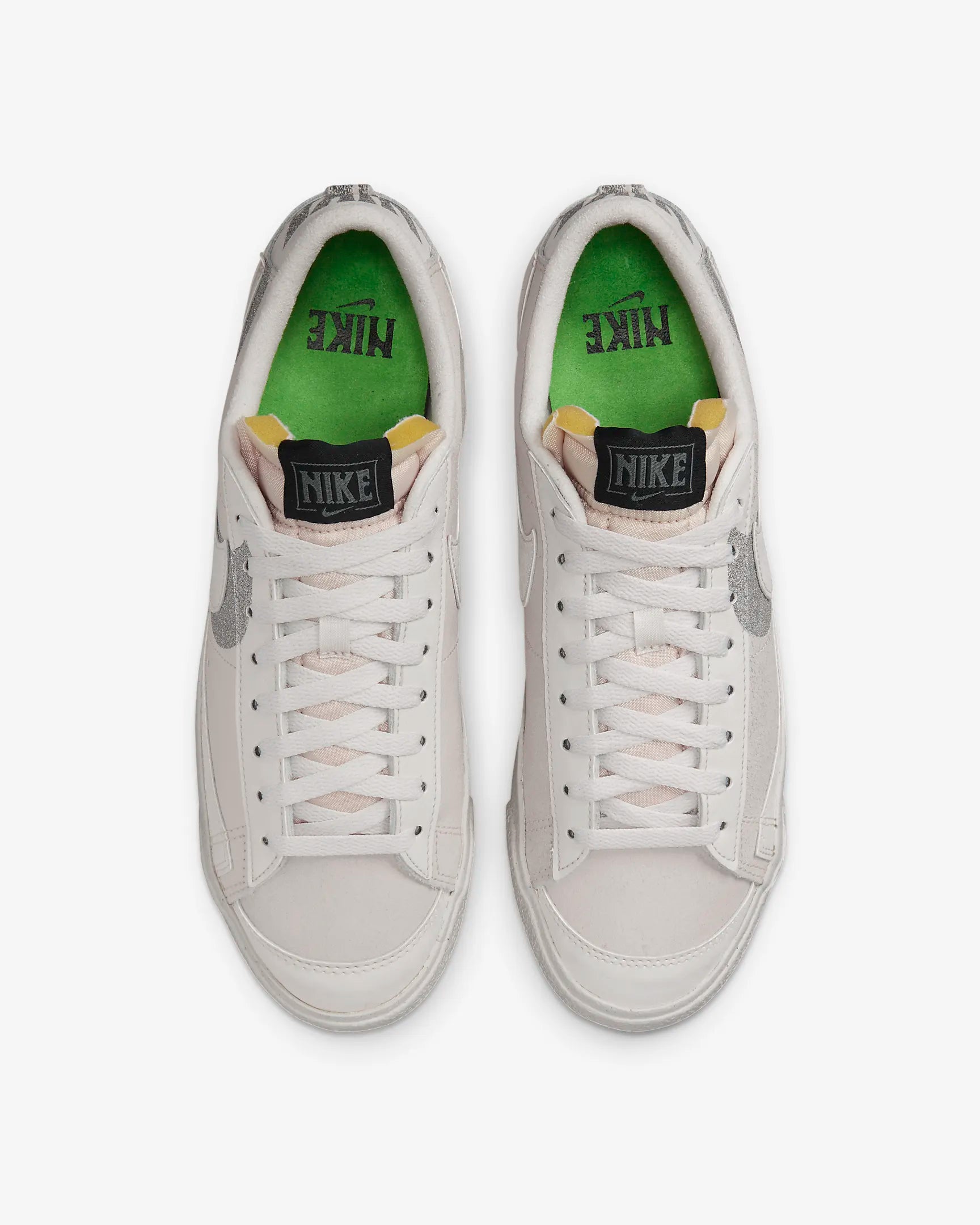 Nike Blazer Low 77 PRM - Phantom / Phantom / Ghost Green - Stencil