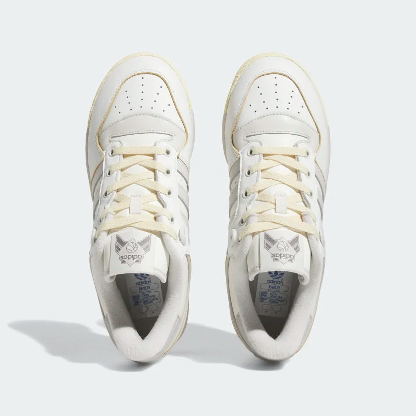 Adidas Rivalry Low 86 Core White / Grey One / Off White - Stencil