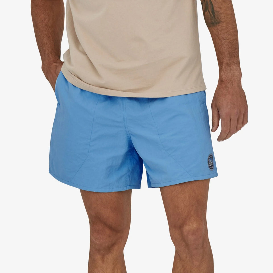 Patagonia Men's Baggies Shorts - 5 In. - Clean Currents Patch Lago Blue
