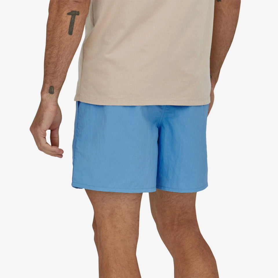 Patagonia Men's Baggies Shorts - 5 In. - Clean Currents Patch Lago Blue