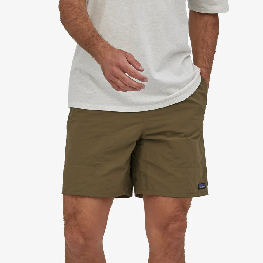 Patagonia Men's Baggies™ Longs - 7 in. Dark Ash - Stencil