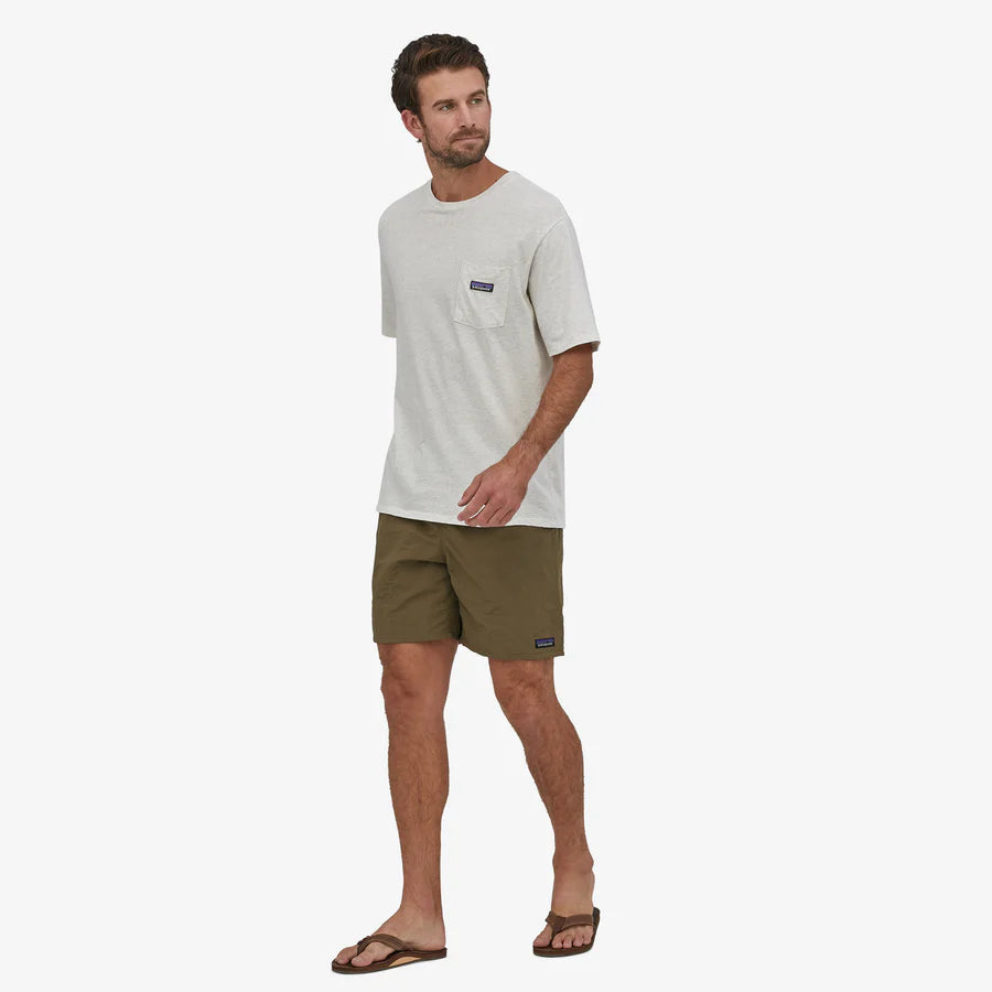 Patagonia Men's Baggies™ Longs - 7 in. Dark Ash - Stencil