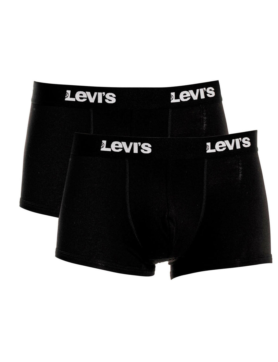 Levis Men's Solid Trunks Black