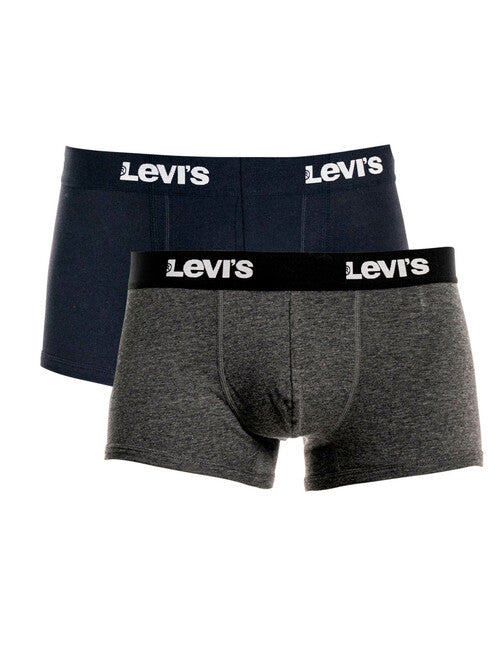 Levis Men's Solid Trunks Navy/Grey