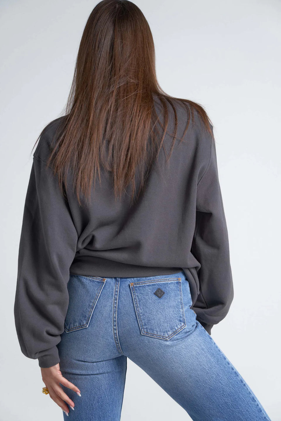 ABrand A Brother Sweat - Vintage Black