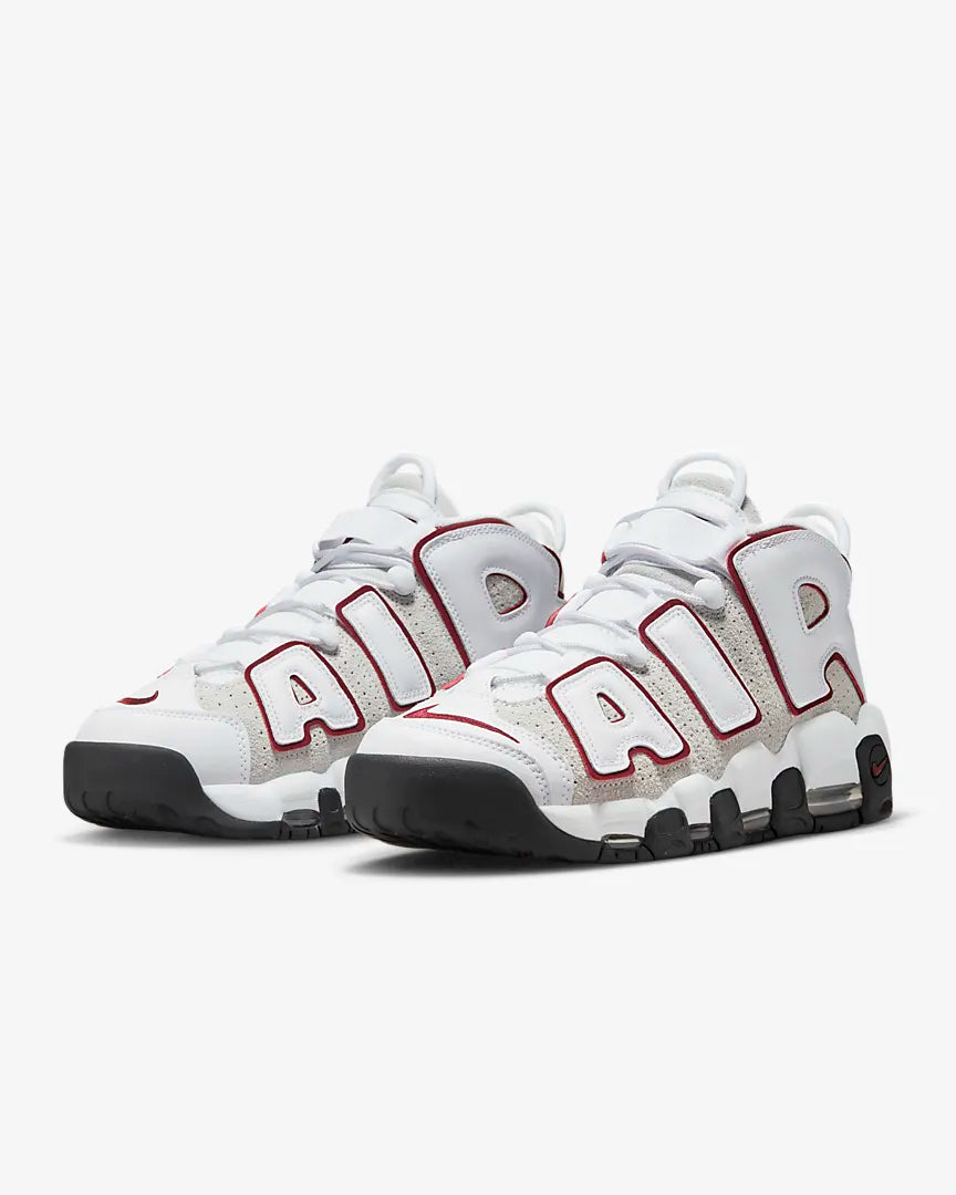 Nike Air More Uptempo '96 Summit White/Team Best Grey/Team Red