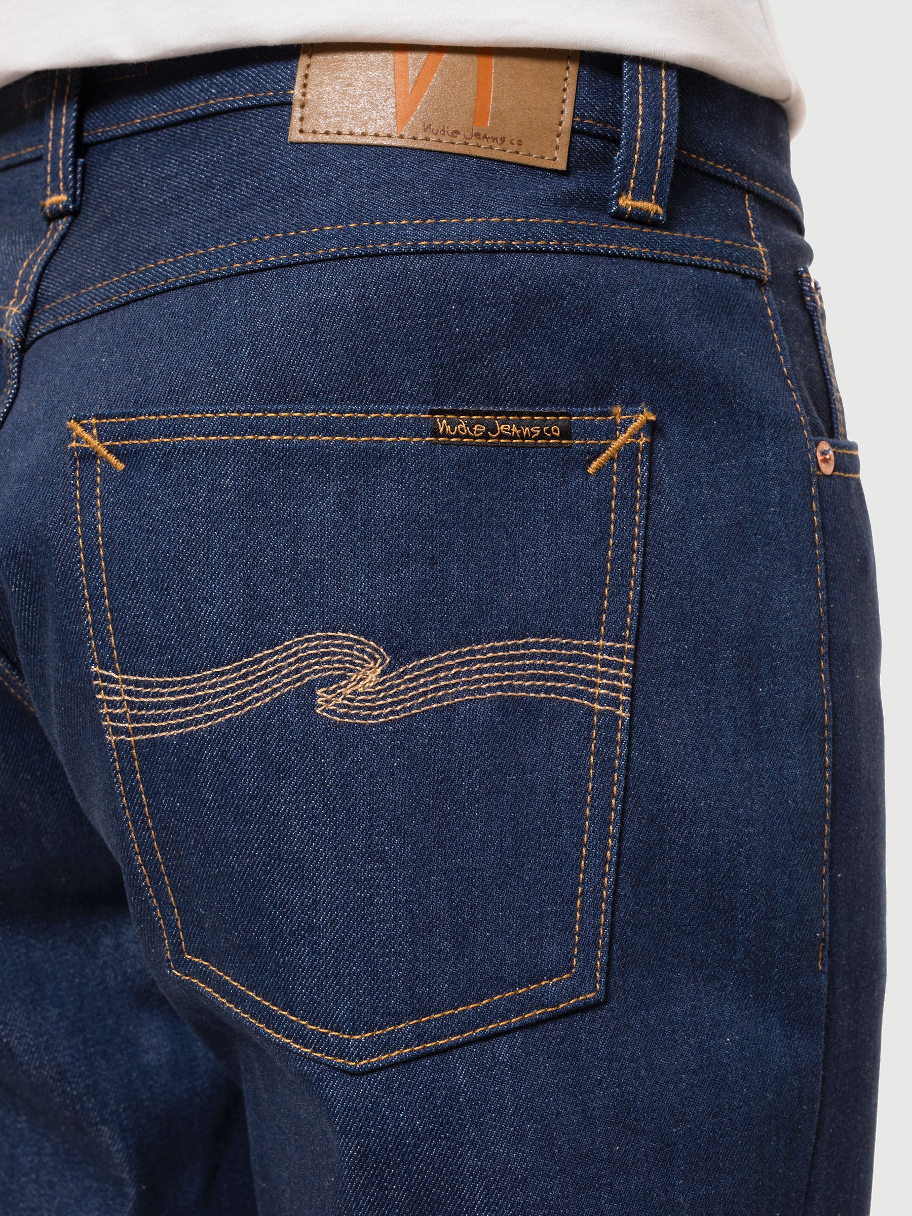 Nudie Rad Rufus Dry 70s Blue
