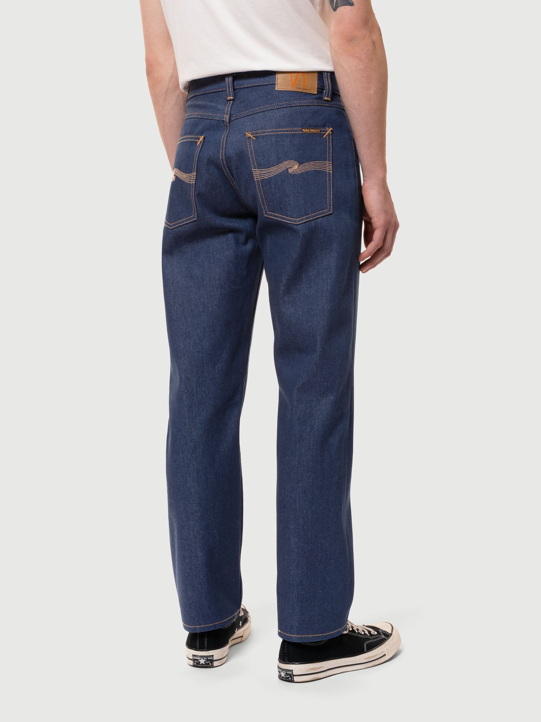 Nudie Rad Rufus Dry 70s Blue