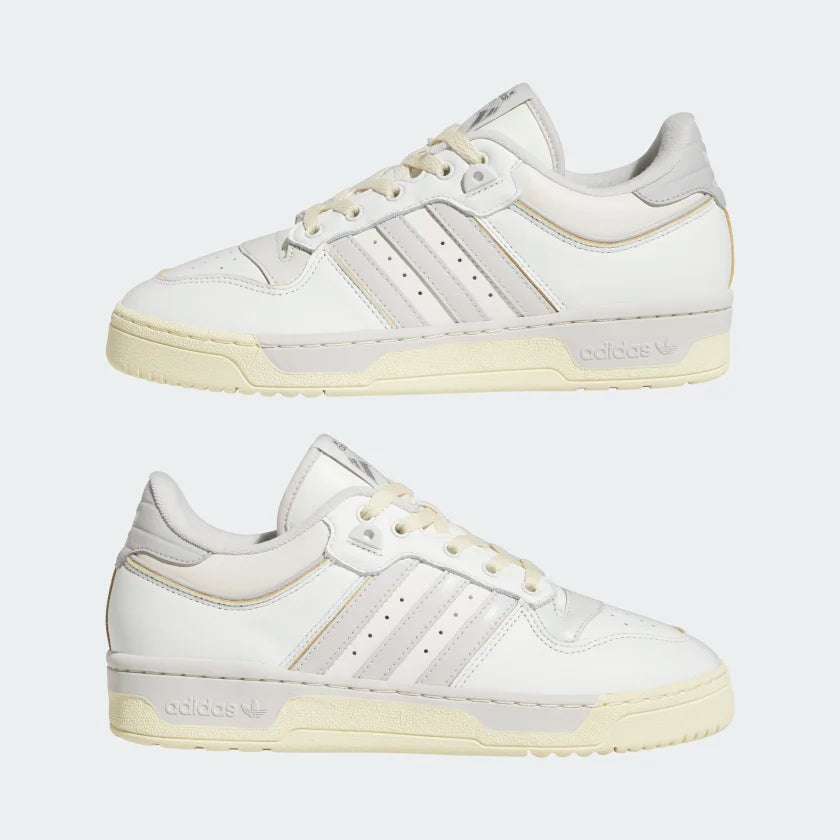 Adidas Rivalry Low 86 Core White / Grey One / Off White - Stencil