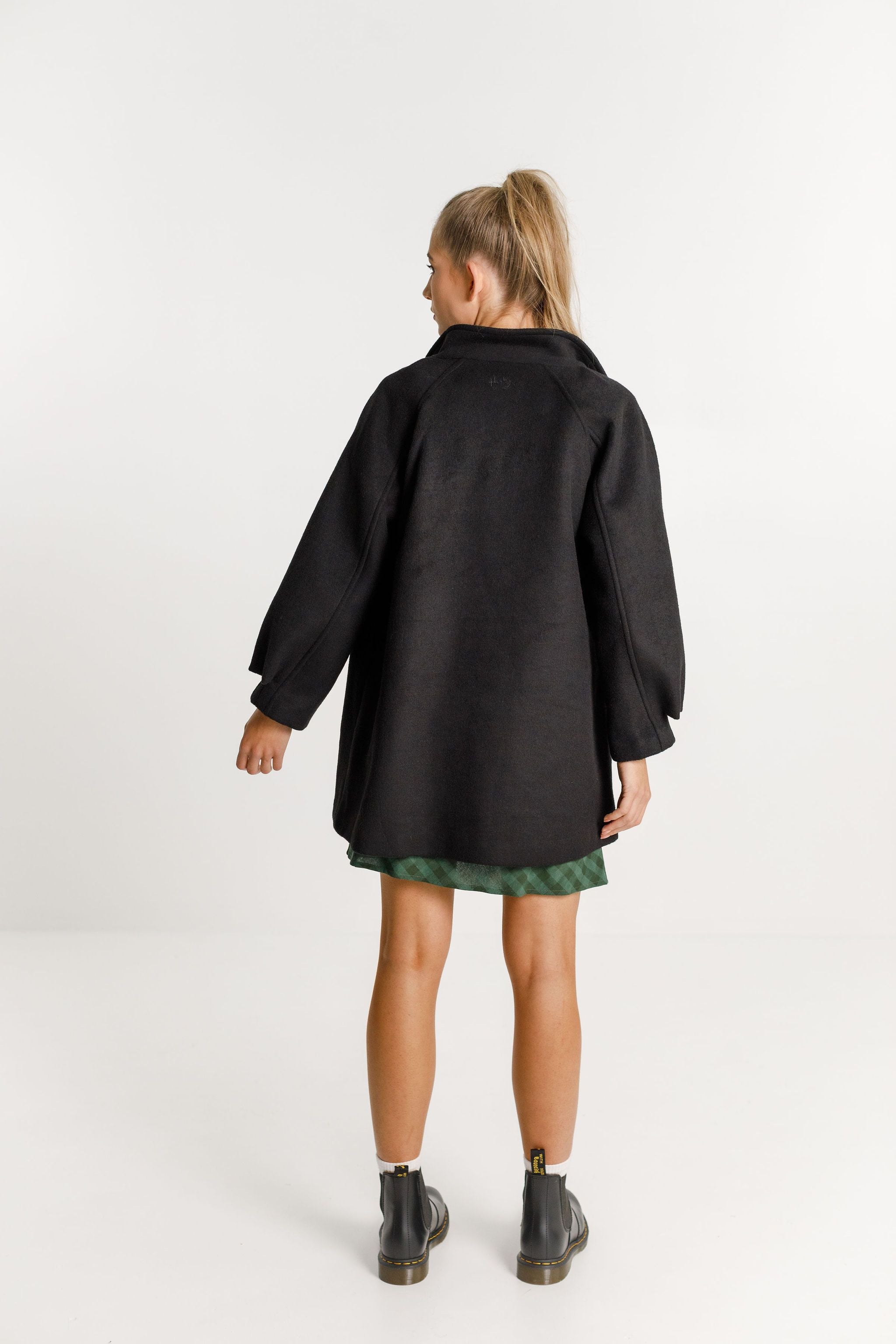 Thing Thing Fifi Coat Black - Stencil