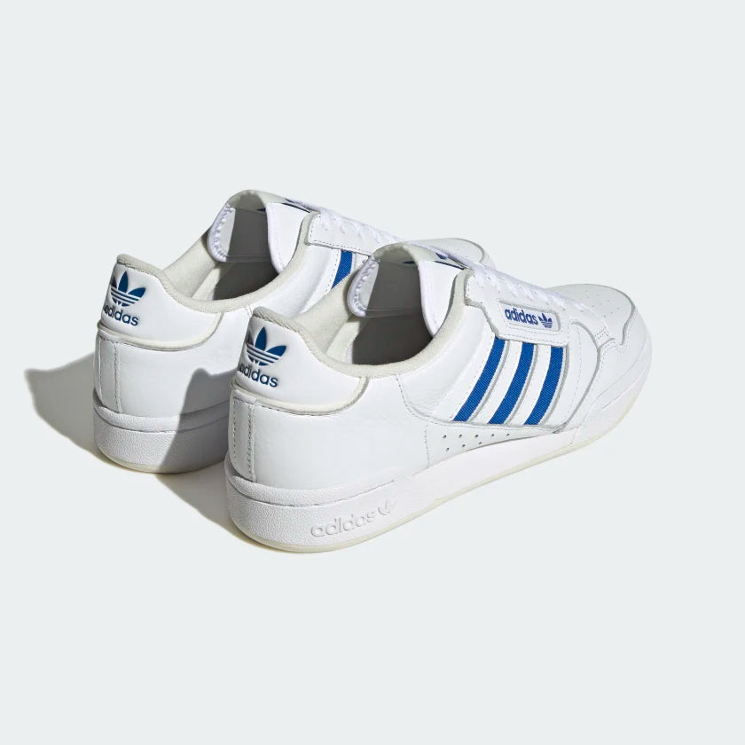 Adidas Continental 80 Stripes  White / Blue / Off White - Stencil