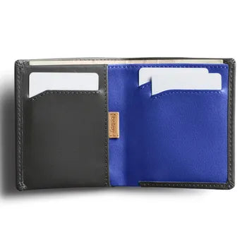 Bellroy Note Sleeve Wallet Charcoal Cobalt