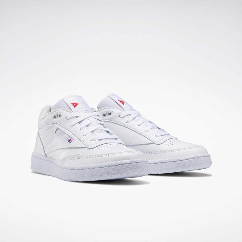 Reebok Club C Mid II White/Grey - Stencil