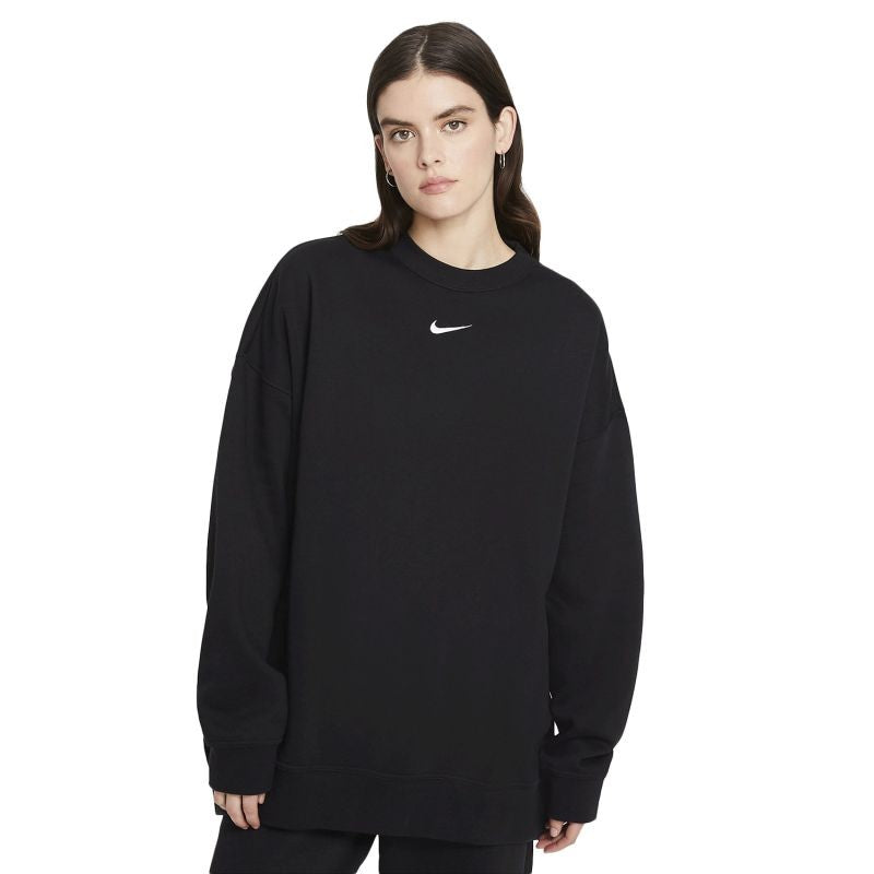 Nike W NSW Essential Fleece Oversized Crew - Black