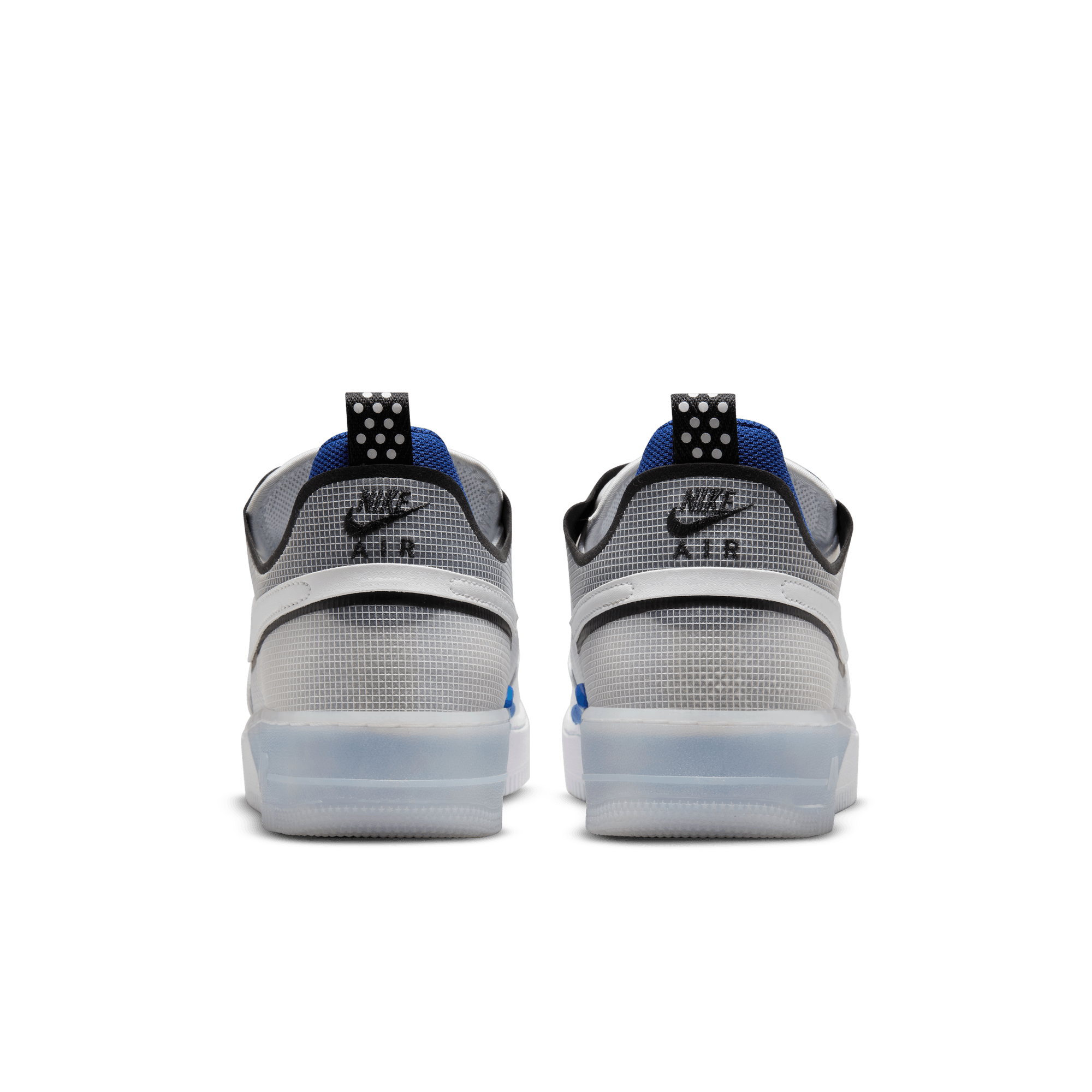 Nike Air Force 1 React White/Photo Blue - Stencil