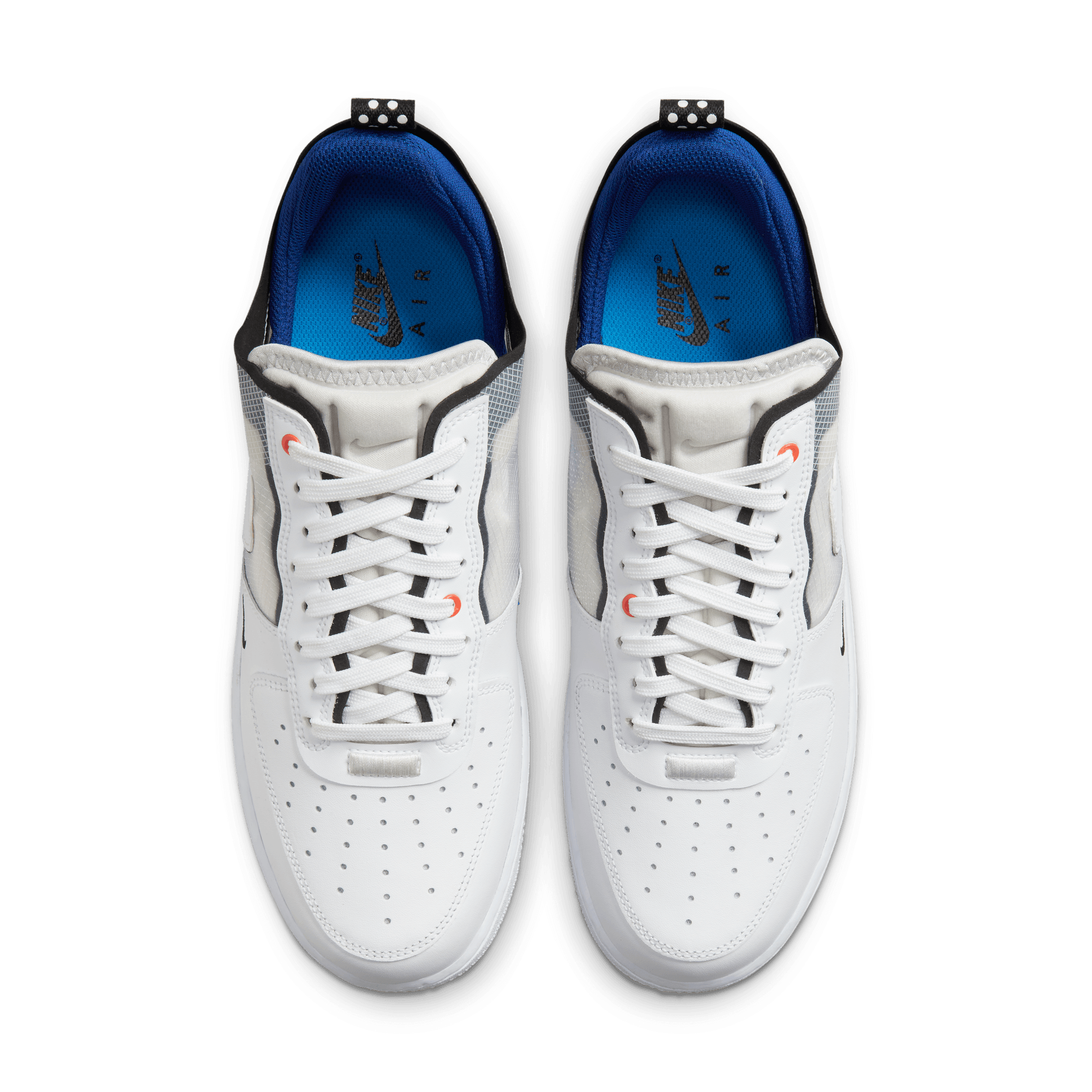 Nike Air Force 1 React White/Photo Blue - Stencil