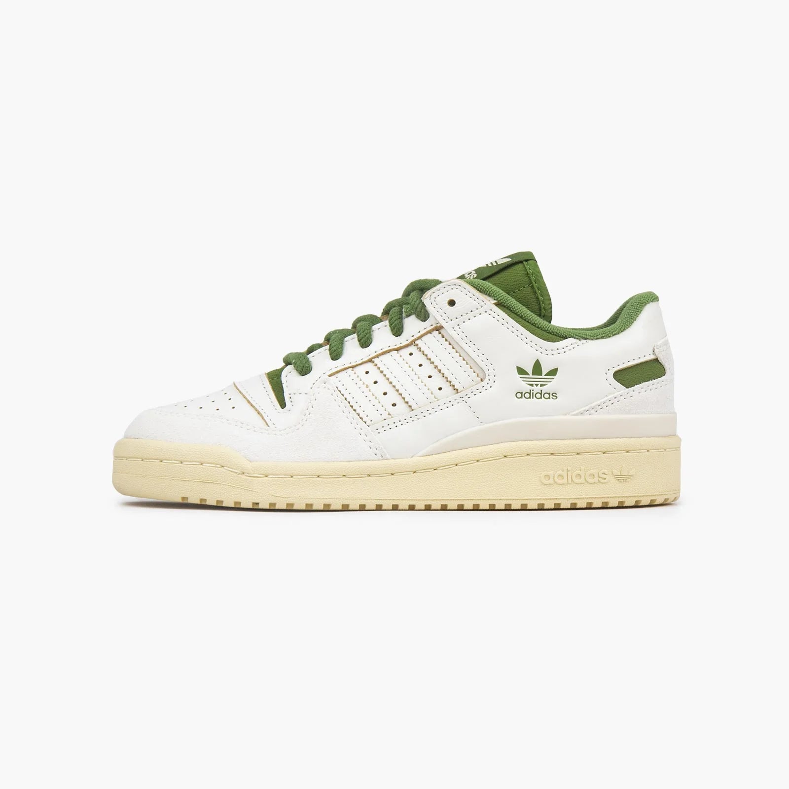 Adidas Forum 84 Low off white/cream white/easy yellow - Stencil