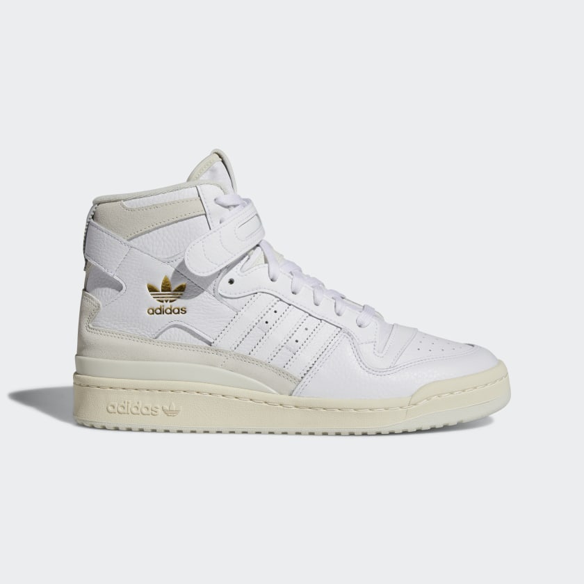 Adidas Forum 84 High - Cloud White / White Tint / Glory Green - Stencil