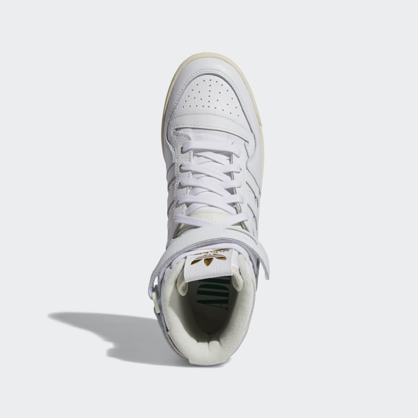 Adidas Forum 84 High - Cloud White / White Tint / Glory Green - Stencil