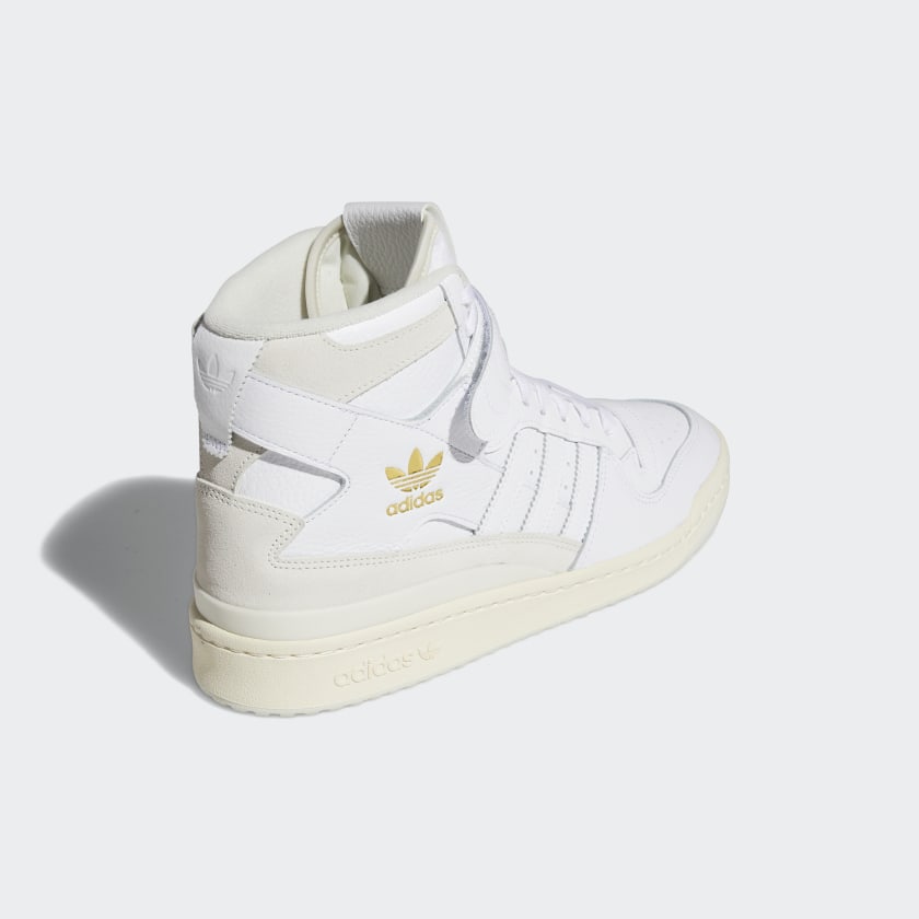 Adidas Forum 84 High - Cloud White / White Tint / Glory Green - Stencil