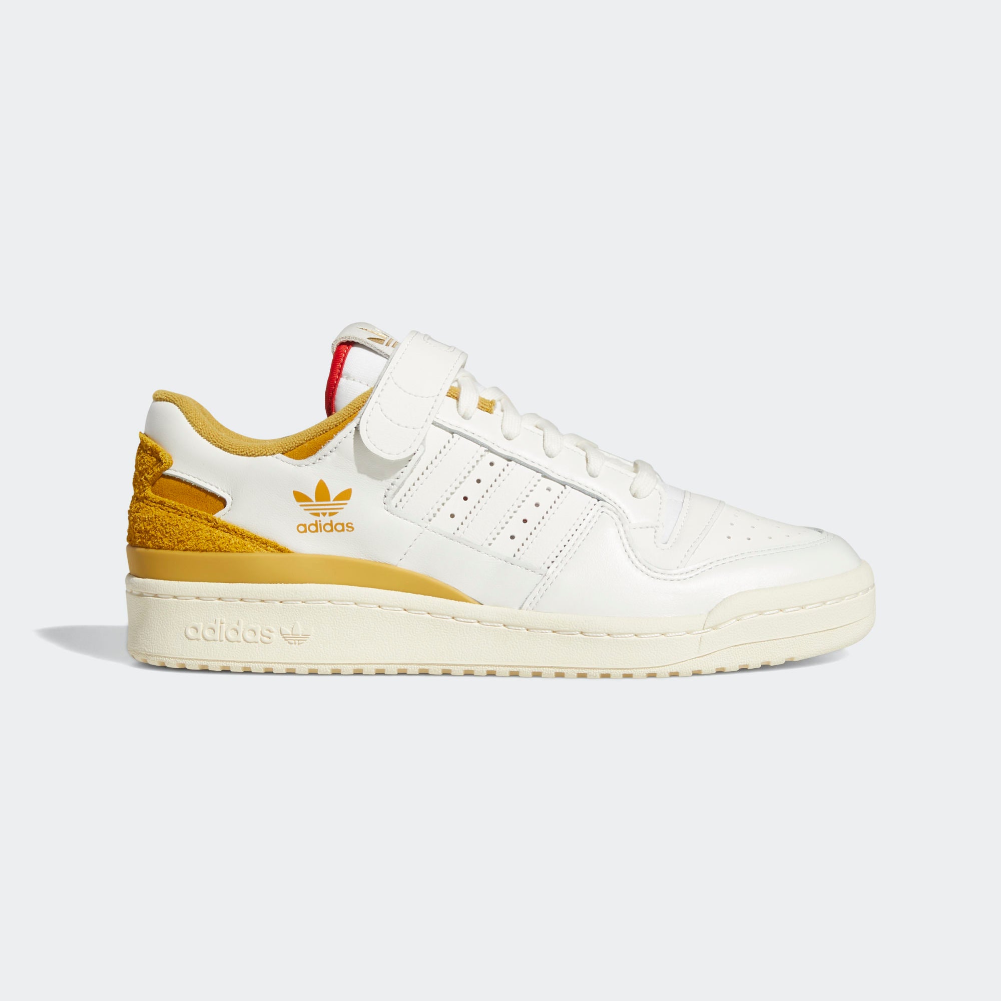 Adidas Forum 84 Low - Cream White / Victory Gold / Red - Stencil
