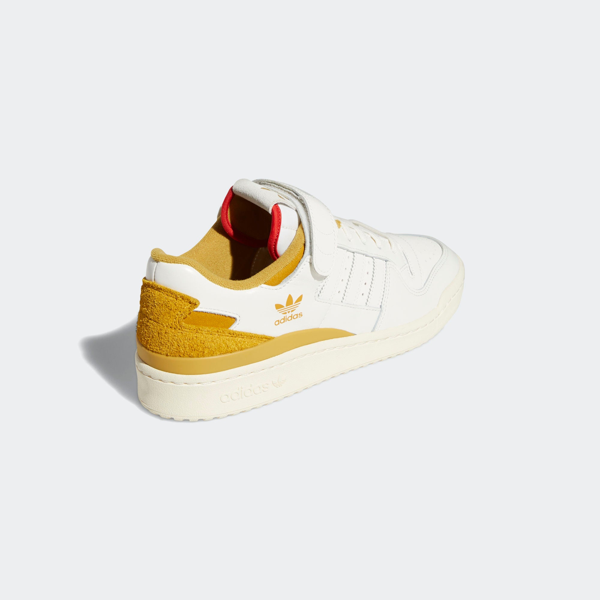 Adidas Forum 84 Low - Cream White / Victory Gold / Red - Stencil