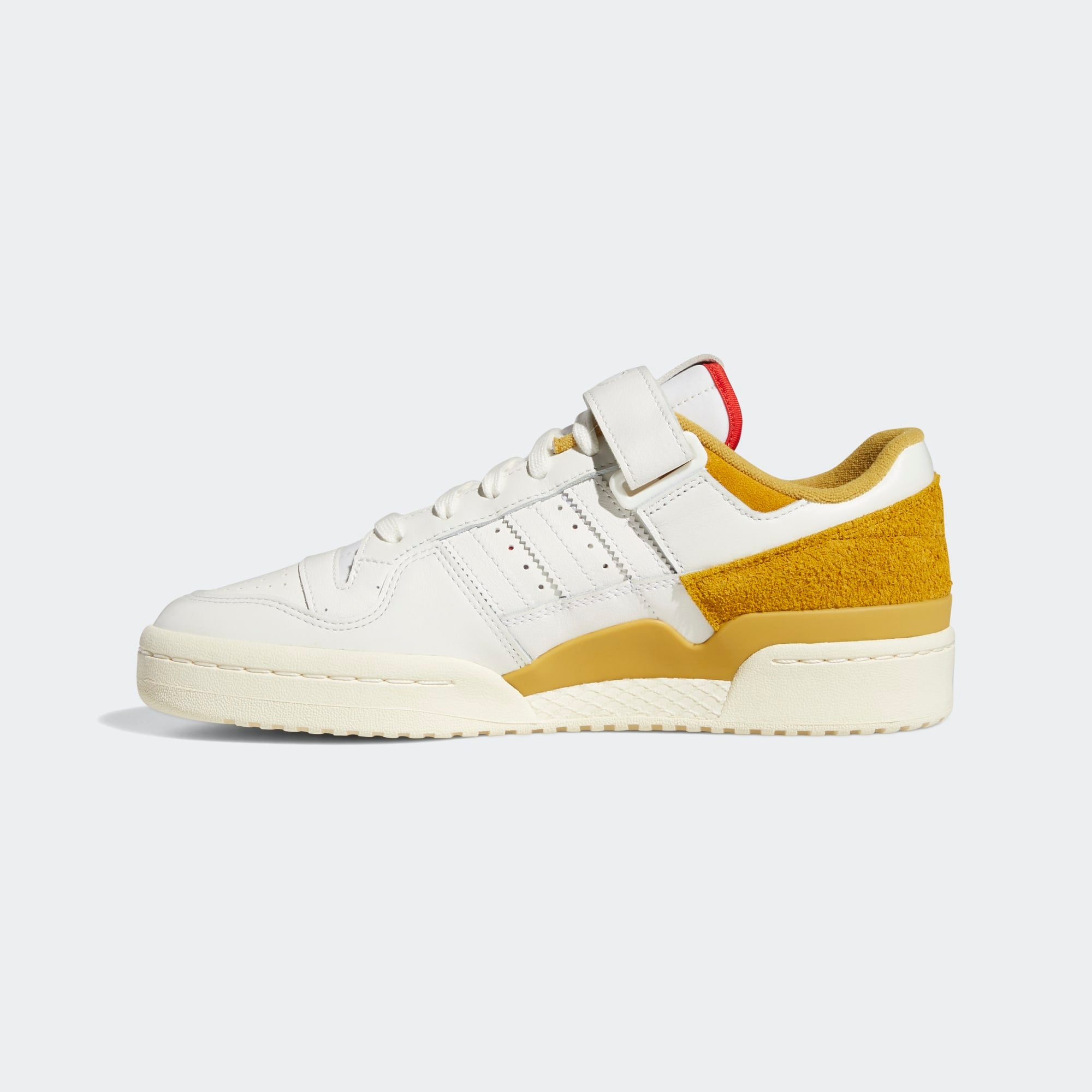 Adidas Forum 84 Low - Cream White / Victory Gold / Red - Stencil