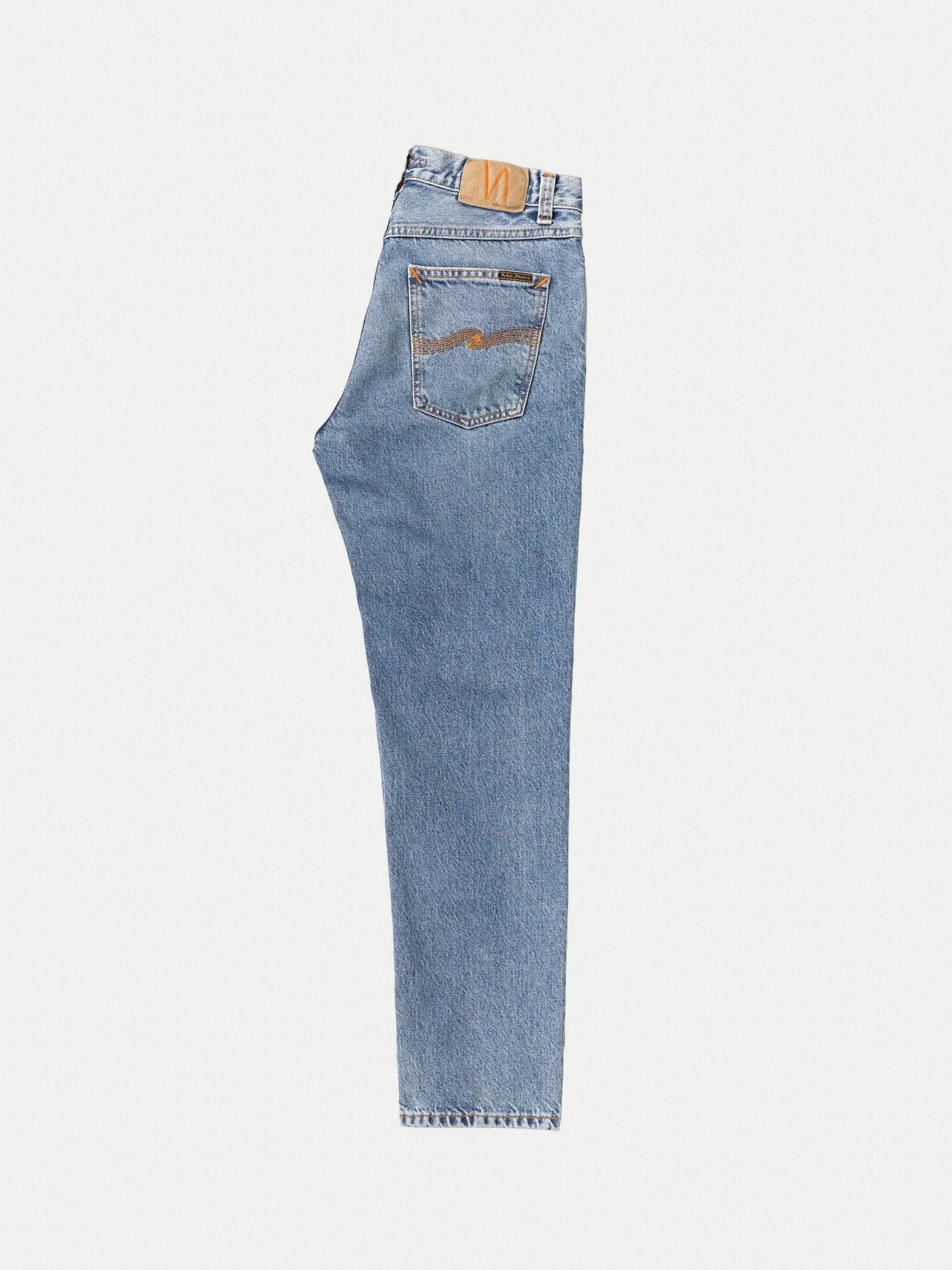 Nudie Gritty Jackson Blue Zizzou - Stencil