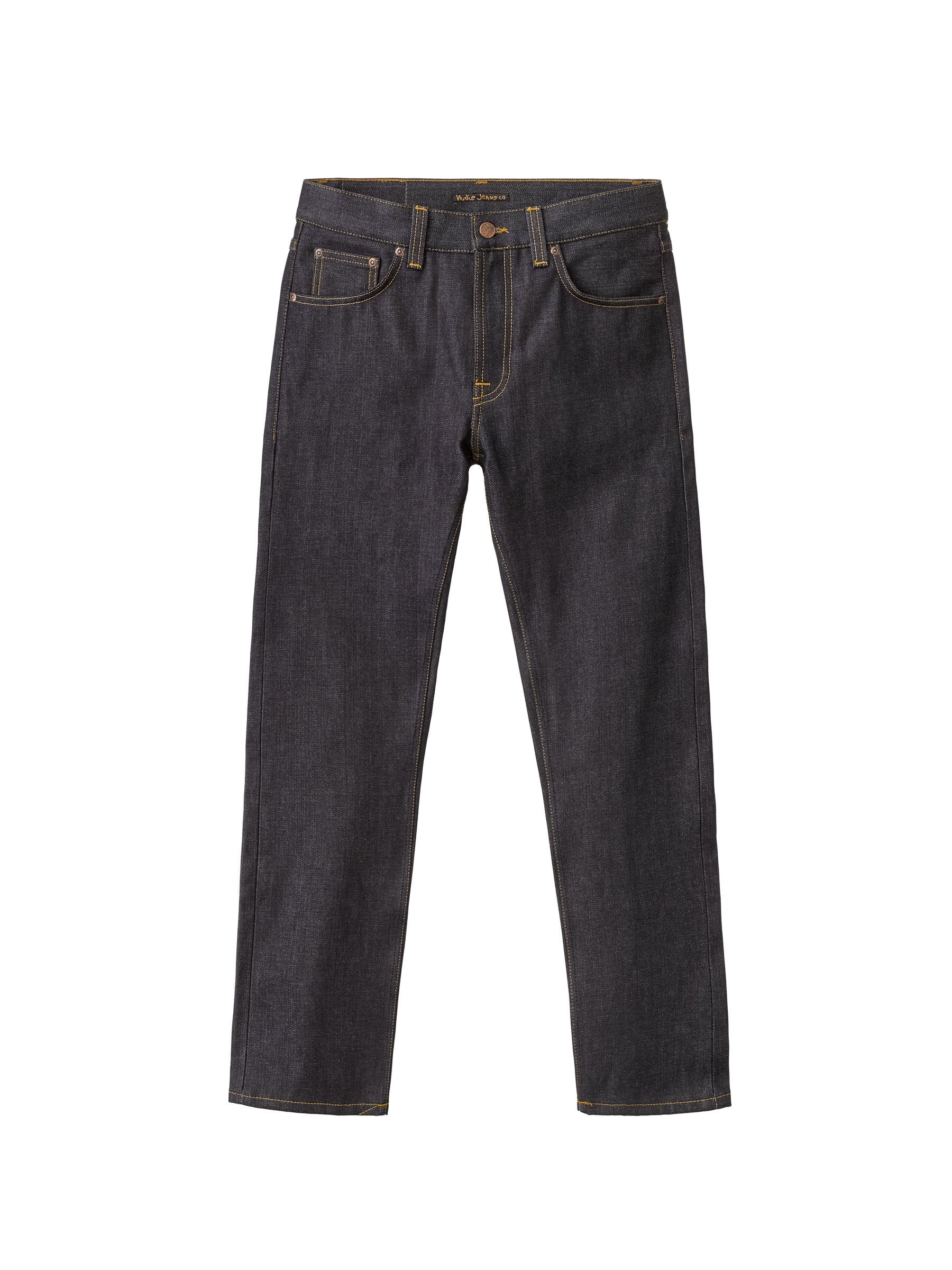 Nudie Gritty Jackson Dry Classic Navy - Stencil