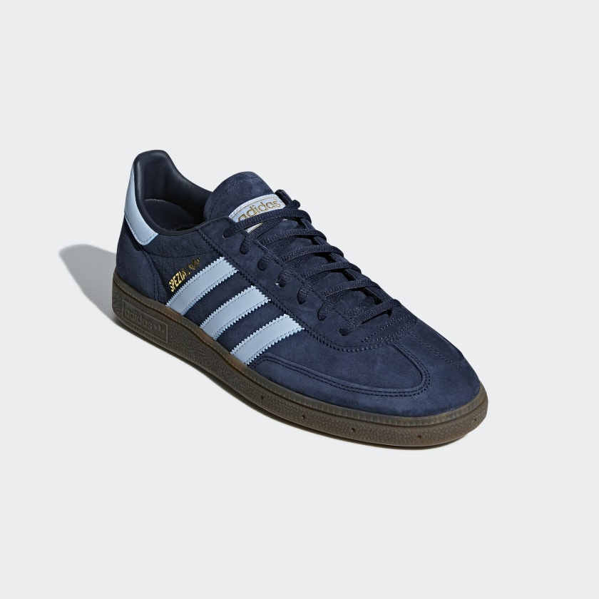 Adidas Handball Spezial Core Collegiate Navy/Clear Sky/Gum - Stencil