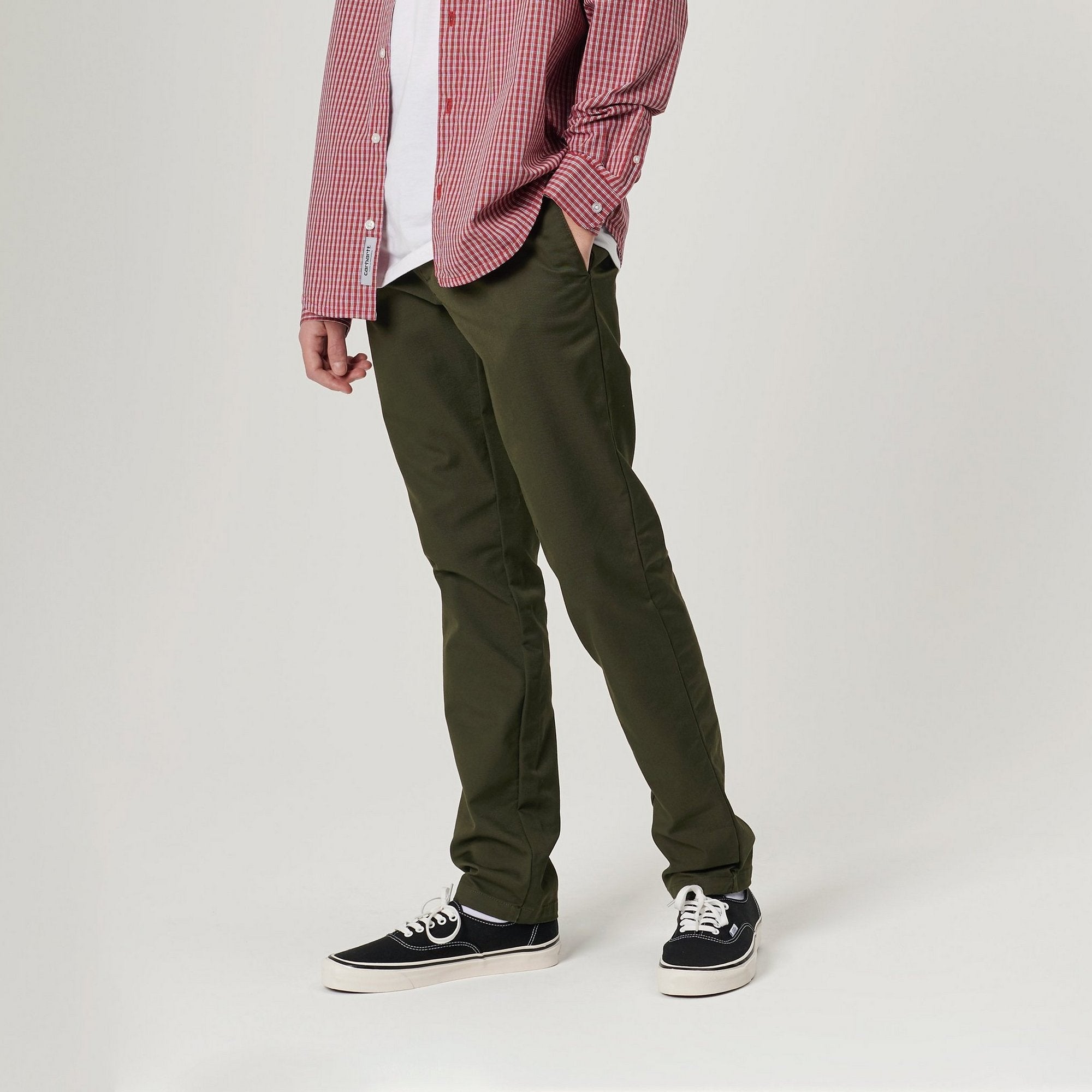 Carhartt Sid Pant Cypress Rinsed - Stencil