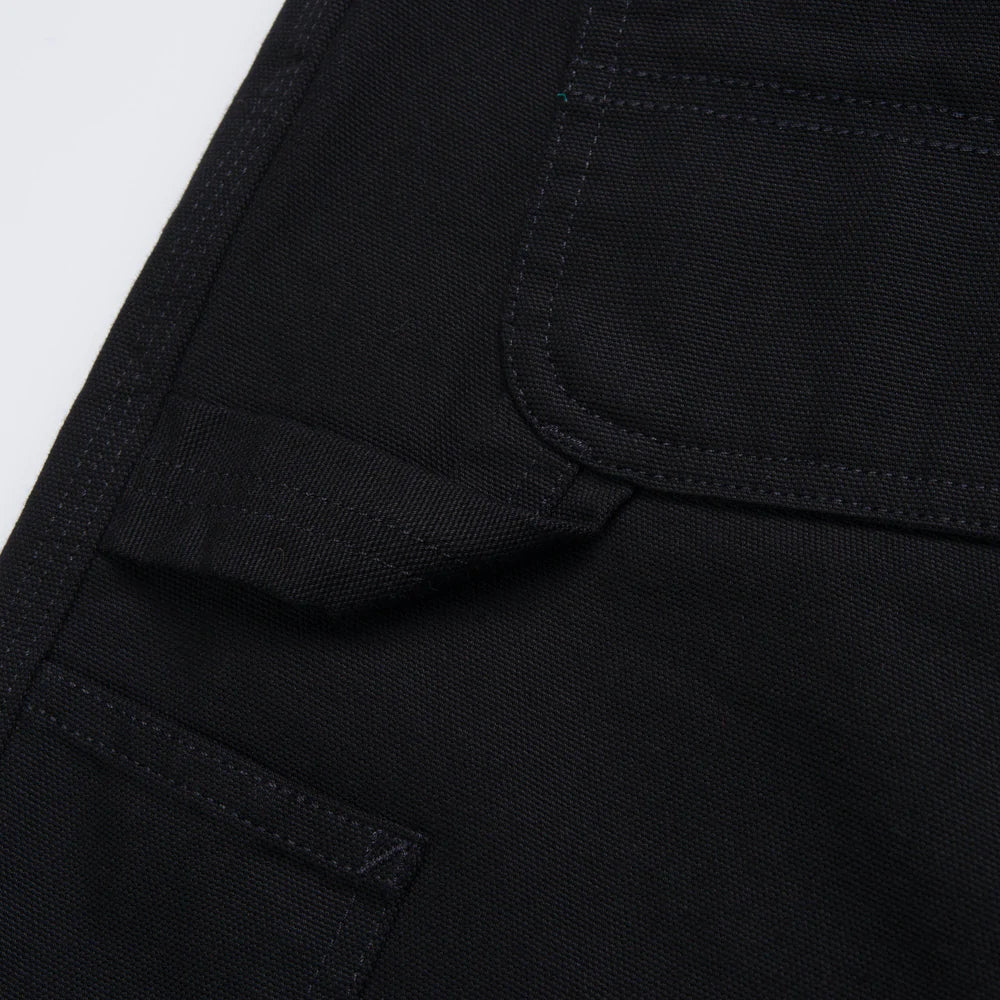Carhartt Single Knee Shorts - Black - Stencil